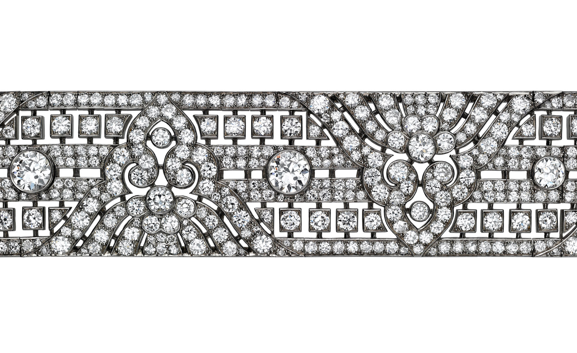 Diamond Photography - French Art Deco Bracelet